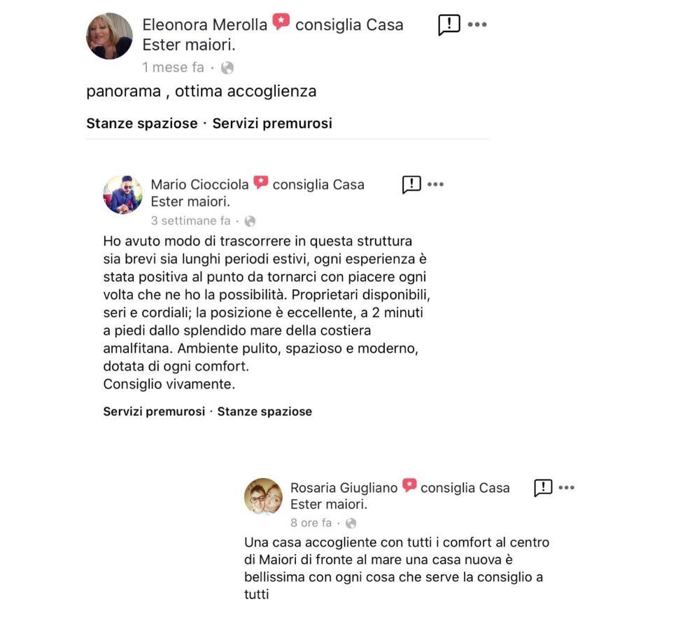 Casa Ester E Antonella Maiori Εξωτερικό φωτογραφία